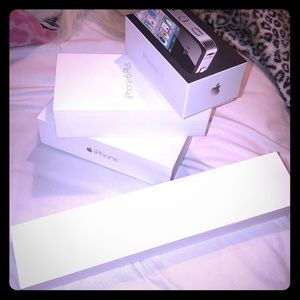Empty Apple Boxes